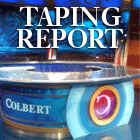The Colbert Report taping report