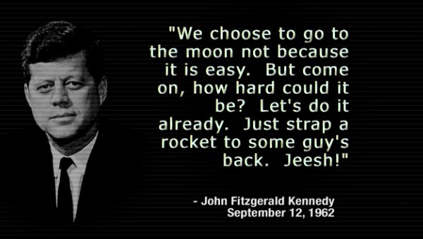 Jfk moon speech