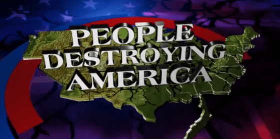 People Destroying America