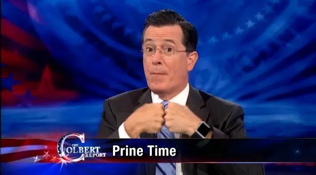Stephen Colbert new watch