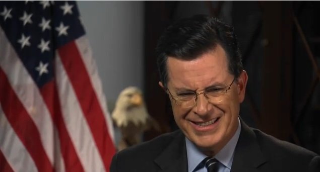 Stephen Colbert im fat