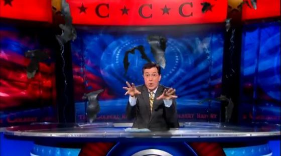 The Colbert Report Halloween set