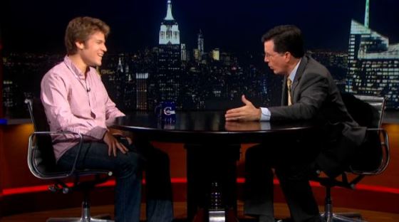 Zach Sims on The Colbert Report