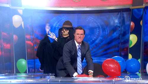 Stephen Colbert Obamacare is dead gif