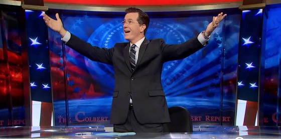 Stephen Colbert standing ovation