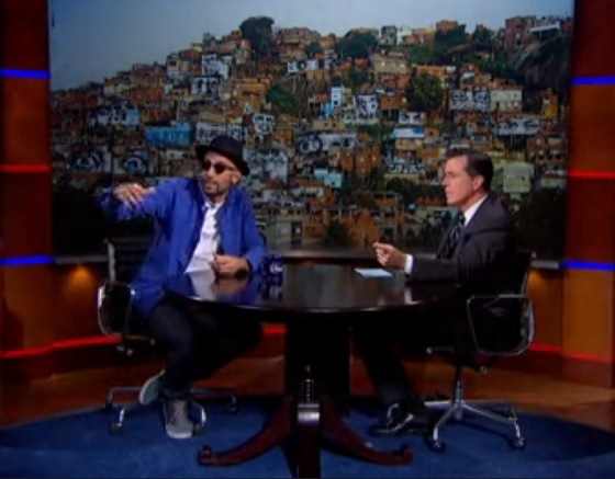 JR on The Colbert Report