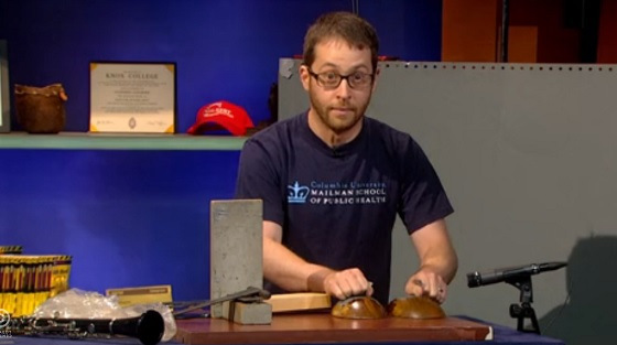 Jay Katsir on The Colbert Report as Radio Assistant 