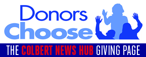 Colbert News Hub Donors Choose Giving Page